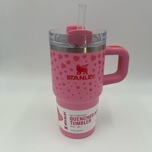 Stanley 20 oz Stainless Steel H2.0 Flowstate Quencher Tumbler - Valentine's Day